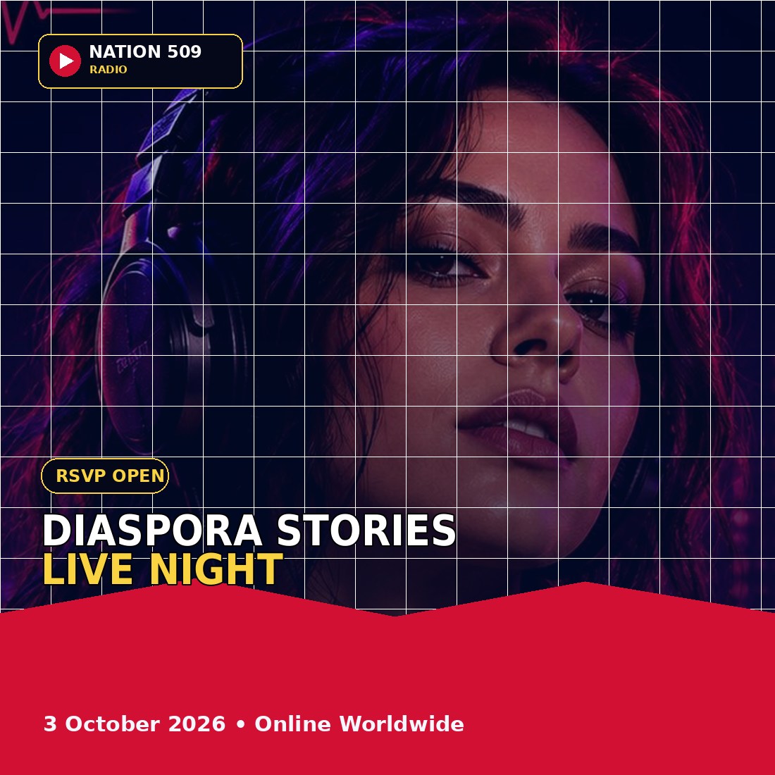 Diaspora Stories: Live Audience Night
